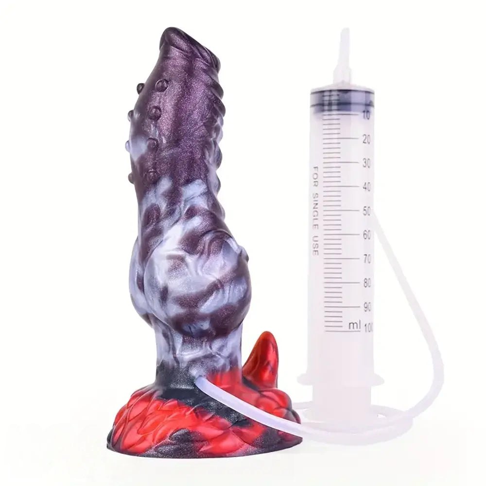 Spiked Knot Animal Dildo - Silicone Animal Knot Toy