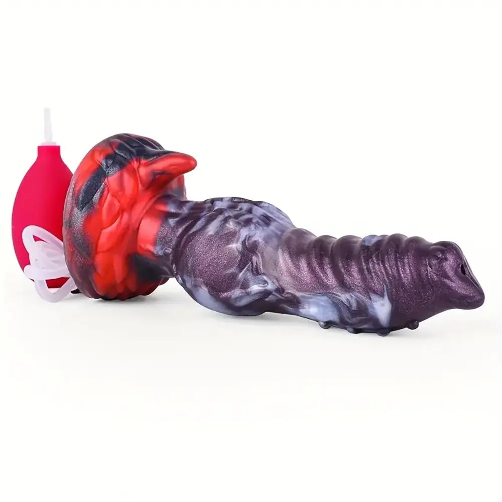 Spiked Knot Animal Dildo - Silicone Animal Knot Toy