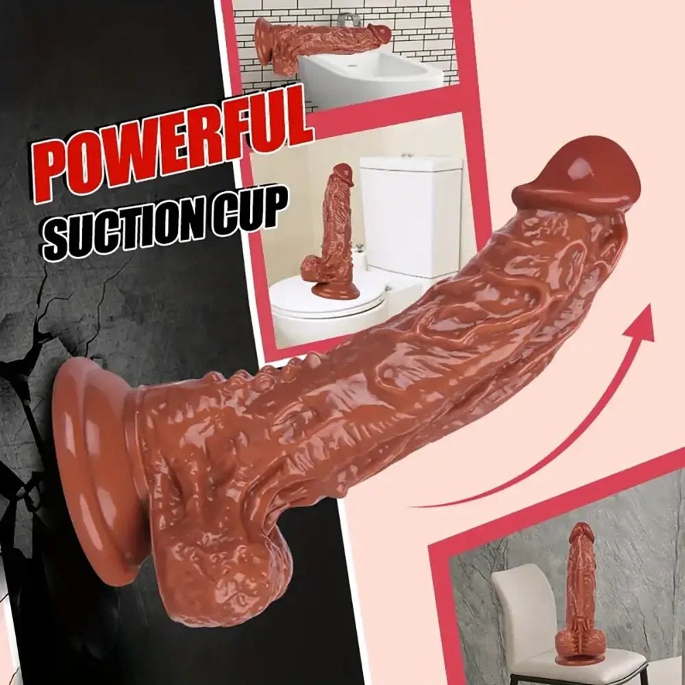Spiked Love Dildo 7.87in - Realistic PVC Dildo