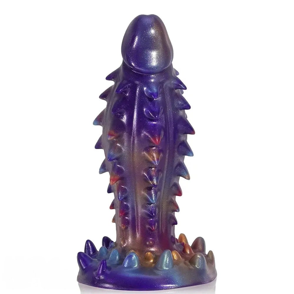 Spiked Monster Fantasy Dildo 7 in - Silicone Monster Dildo