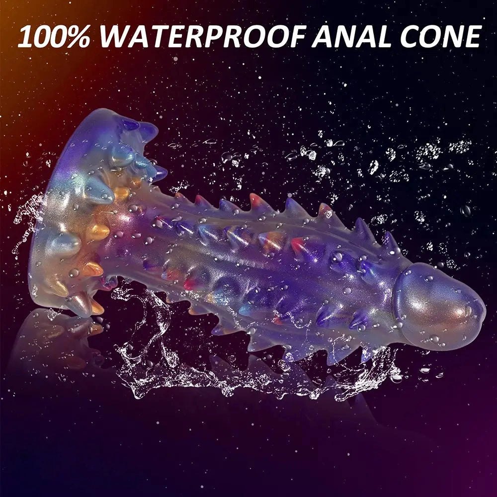 Spiked Monster Fantasy Dildo 7 in - Silicone Monster Dildo