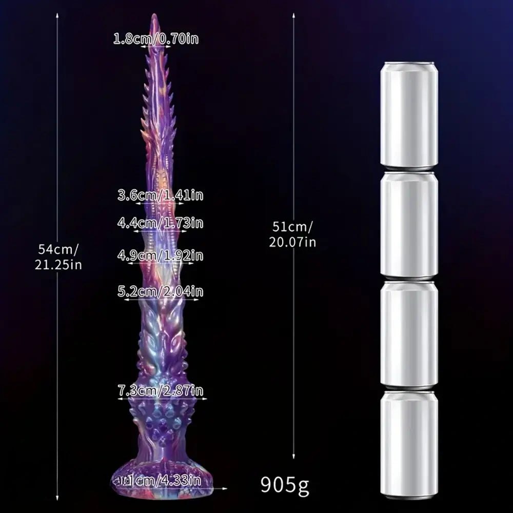 Spiked Monster Fantasy Dildo - Fantasy Dragon Monster Dildo