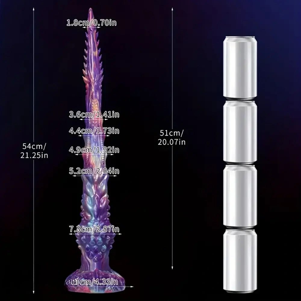 Spiked Monster Fantasy Dildo - Fantasy Dragon Monster Dildo