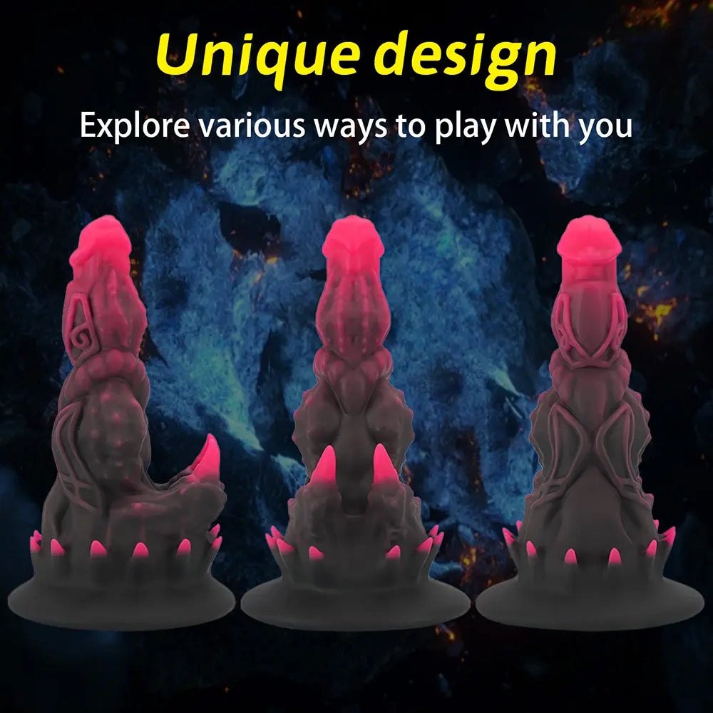 Spiked Monster Fantasy Dildo - Big Fantasy Monster Dildo