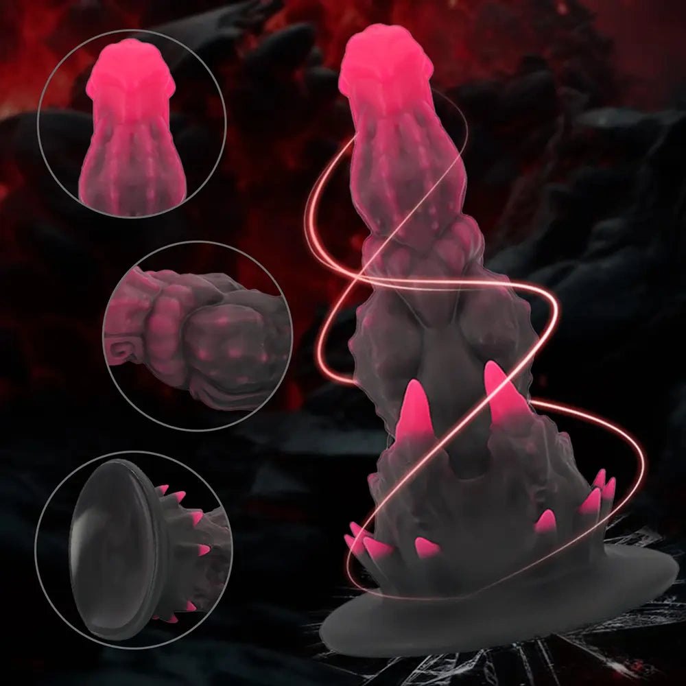 Spiked Monster Fantasy Dildo - Big Fantasy Monster Dildo
