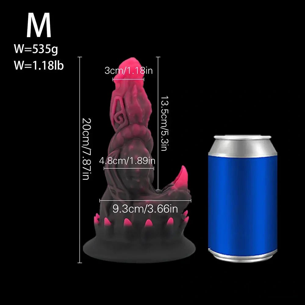 Spiked Monster Fantasy Dildo - Big Fantasy Monster Dildo