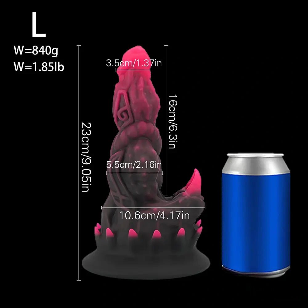 Spiked Monster Fantasy Dildo - Big Fantasy Monster Dildo