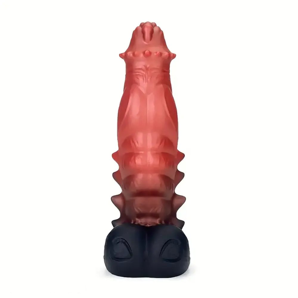 Spiked Monster Fantasy Dildo - Dragon Style Silicone Dildo
