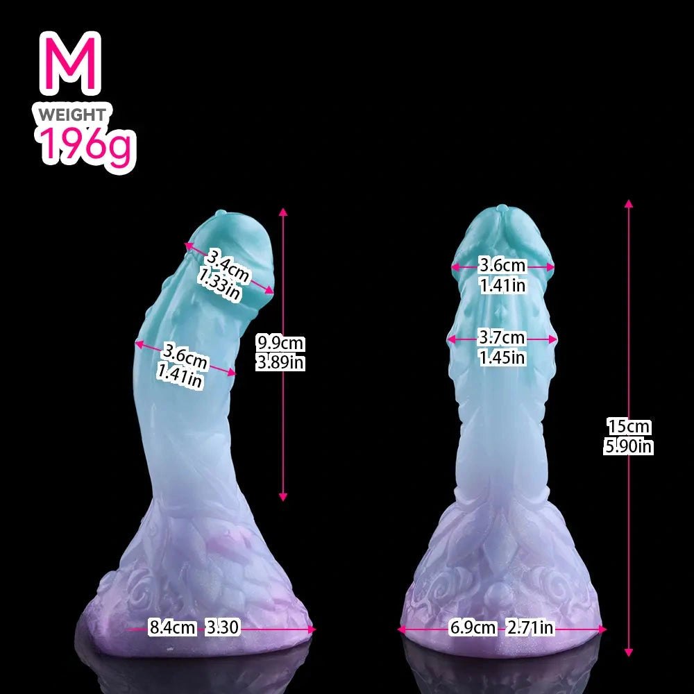 Spiked Monster Fantasy Dildo - Silicone Monster Dildo