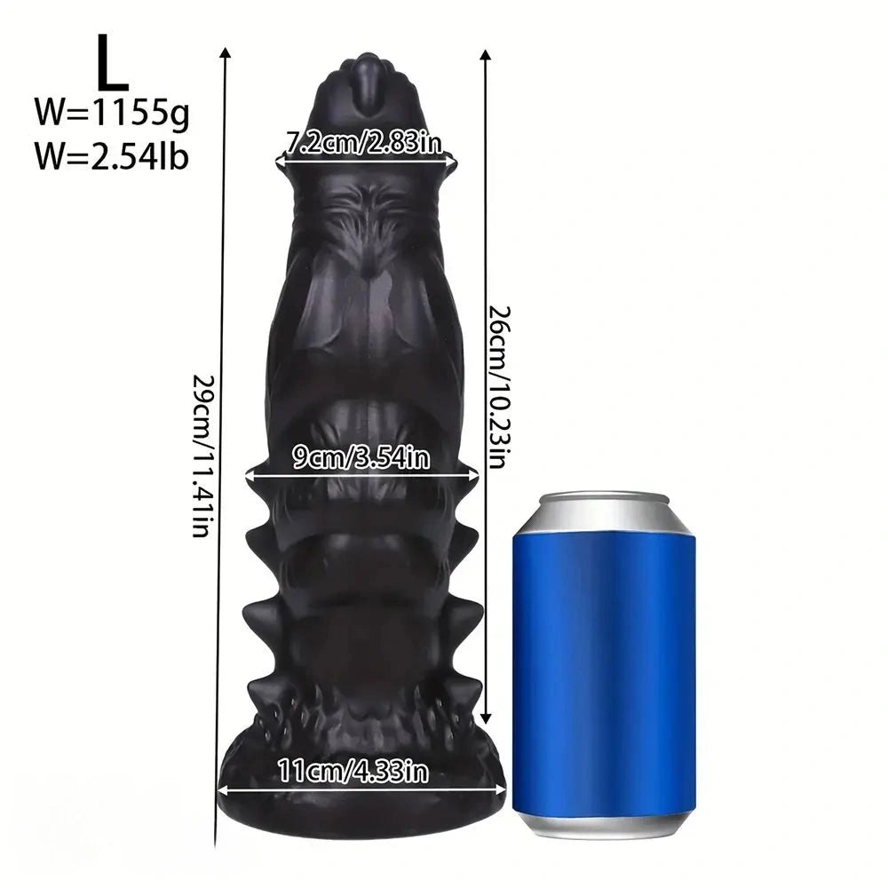 Spiked Monster PVC Dildo - Big Fantasy Dragon Dildo