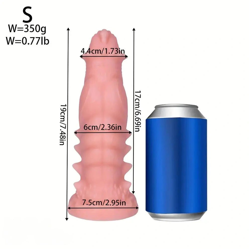 Spiked Monster PVC Dildo - Big Fantasy Dragon Dildo