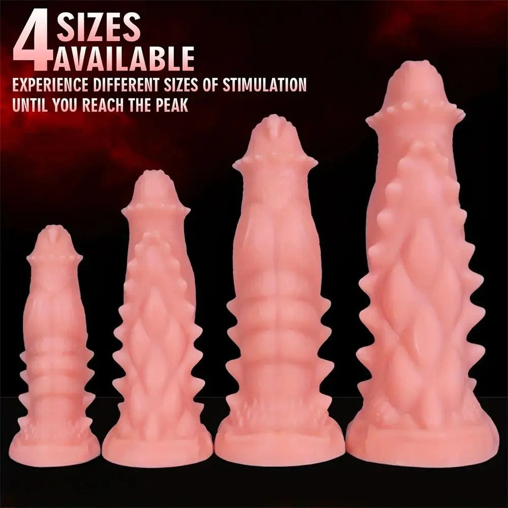 Spiked Monster PVC Dildo - Big Fantasy Dragon Dildo