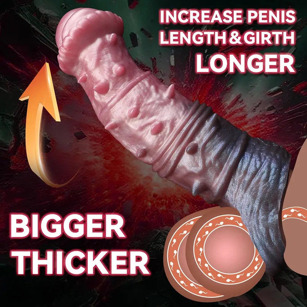 Spiked Fantasy Dildo 7.5in - Fantasy Textured Dildo