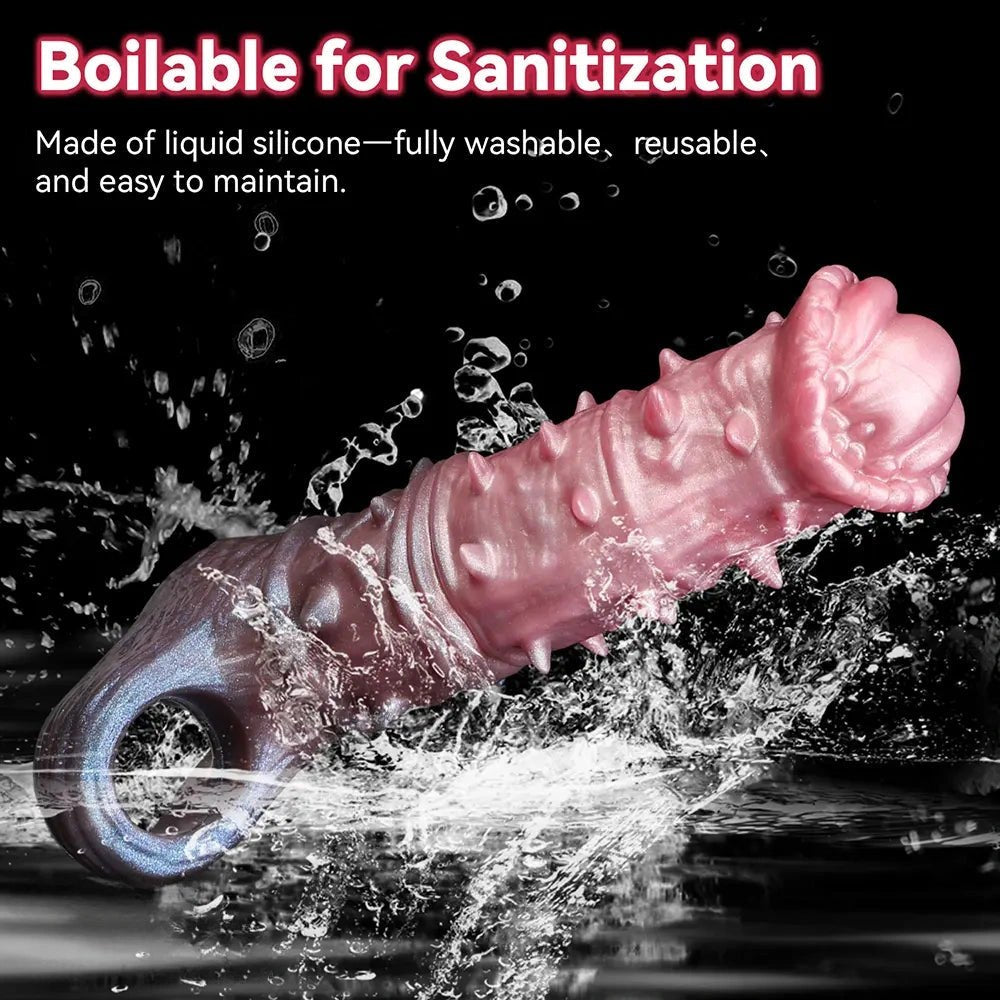 Spiked Fantasy Dildo 7.5in - Fantasy Textured Dildo
