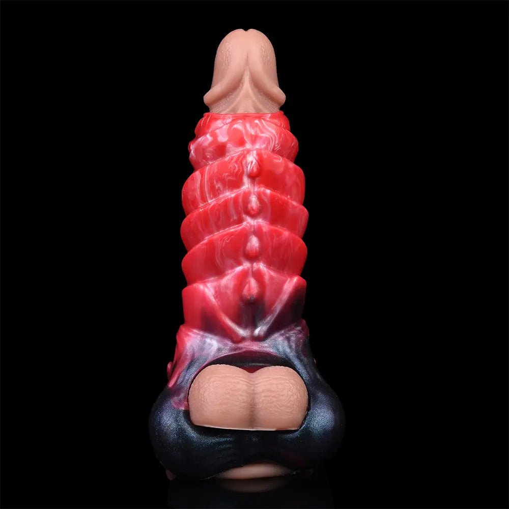 Spiked Ridge Fantasy Dildo - Silicone Fantasy Dildo