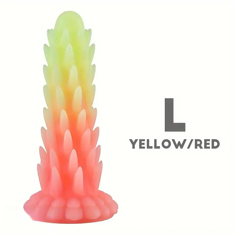 Spiked Ridged Fantasy Dildo - Textured Monster Dildo