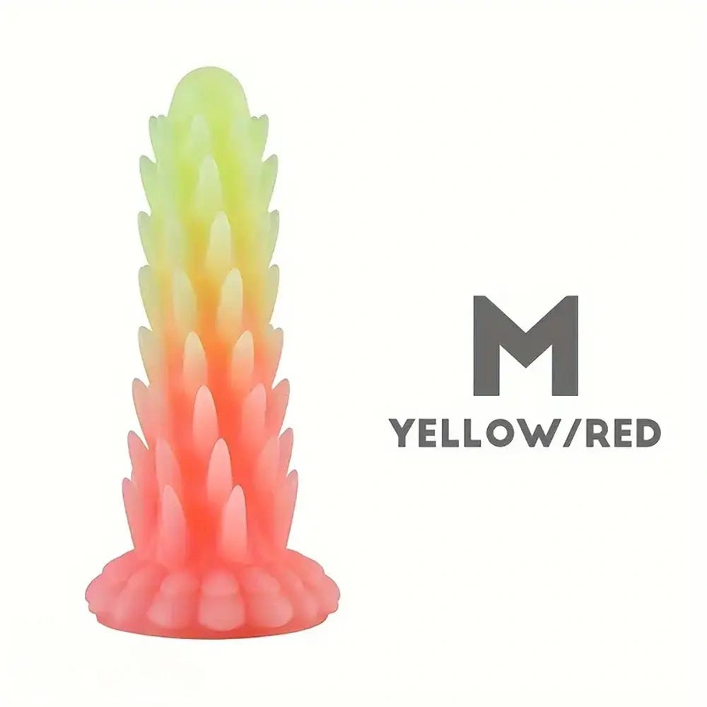 Spiked Ridged Fantasy Dildo - Textured Monster Dildo