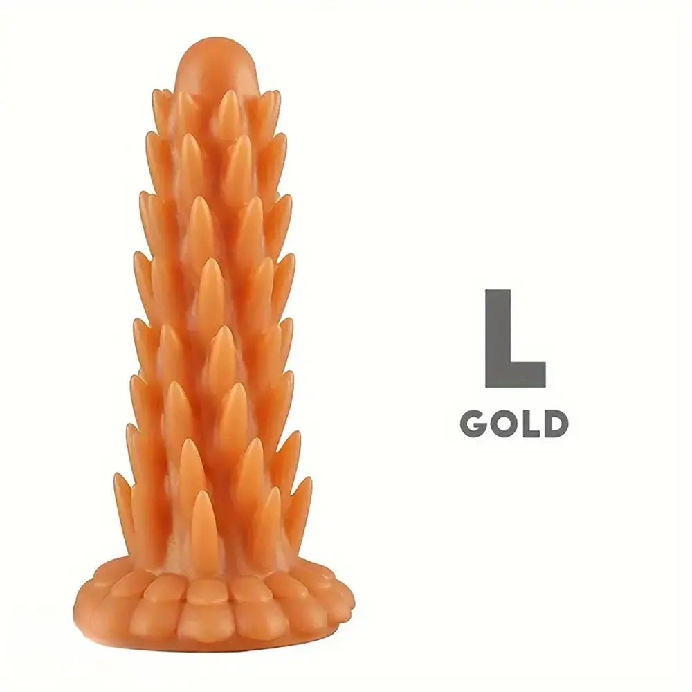 Spiked Ridged Fantasy Dildo - Textured Monster Dildo