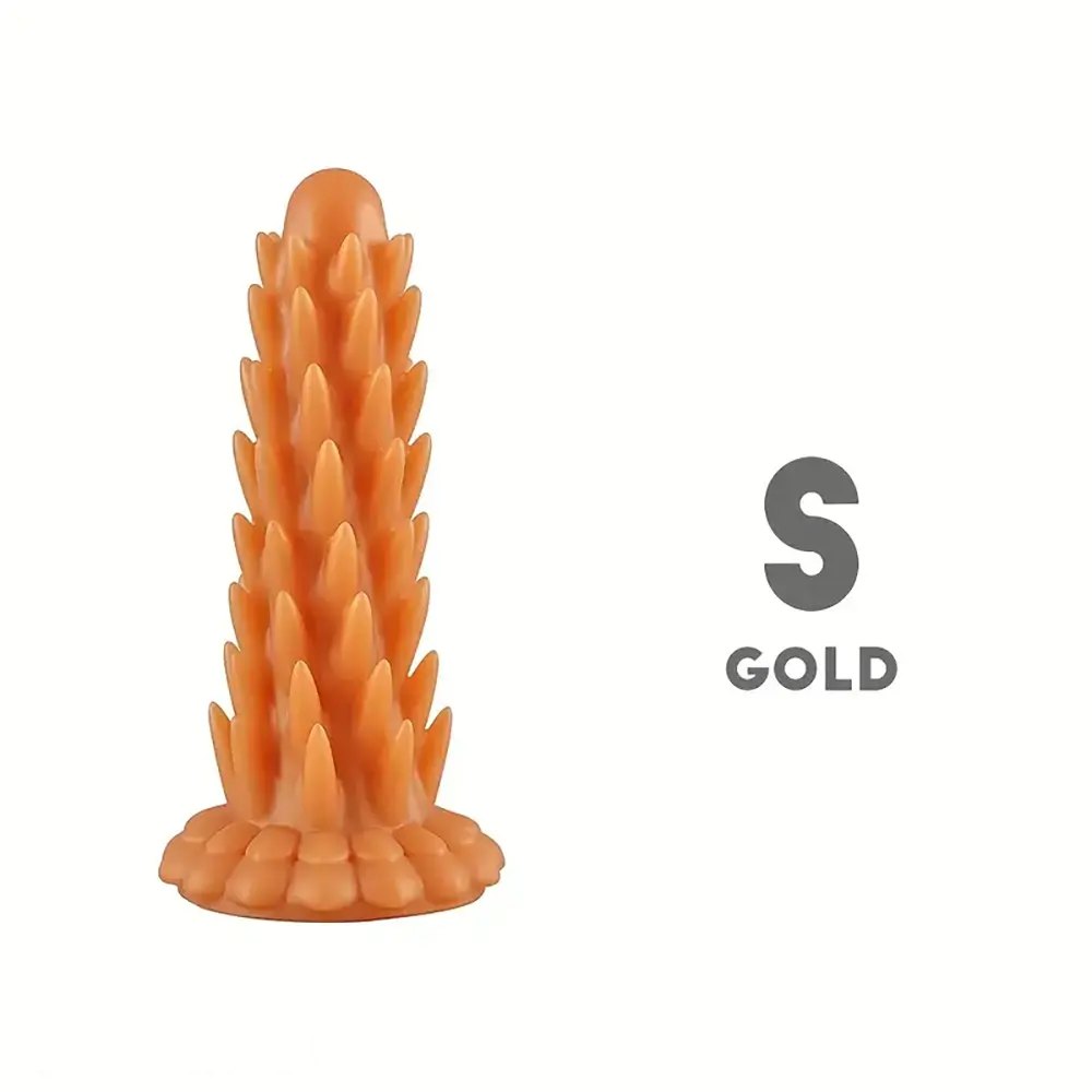 Spiked Ridged Fantasy Dildo - Textured Monster Dildo