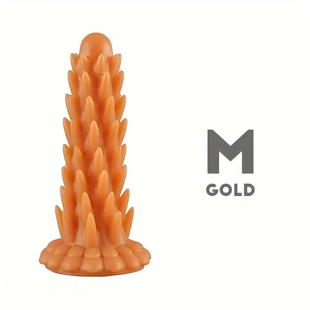 Spiked Ridged Fantasy Dildo - Textured Monster Dildo