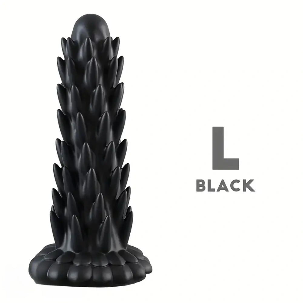 Spiked Ridged Fantasy Dildo - Textured Monster Dildo