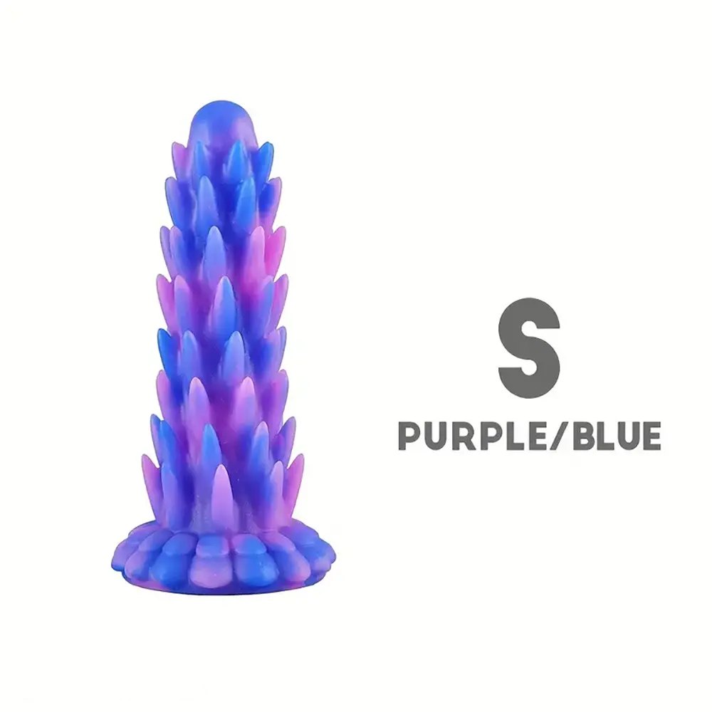 Spiked Ridged Fantasy Dildo - Textured Monster Dildo