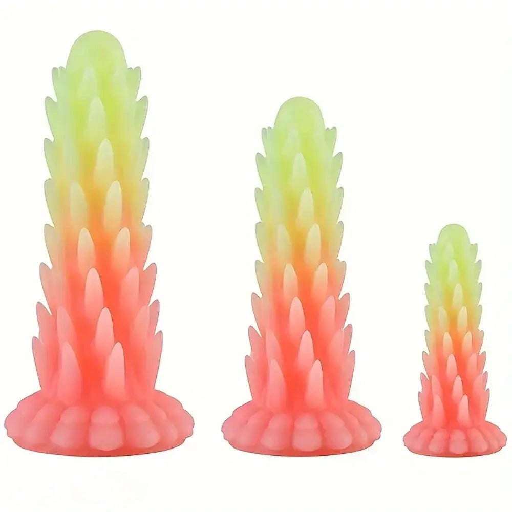 Spiked Ridged Fantasy Dildo - Textured Monster Dildo