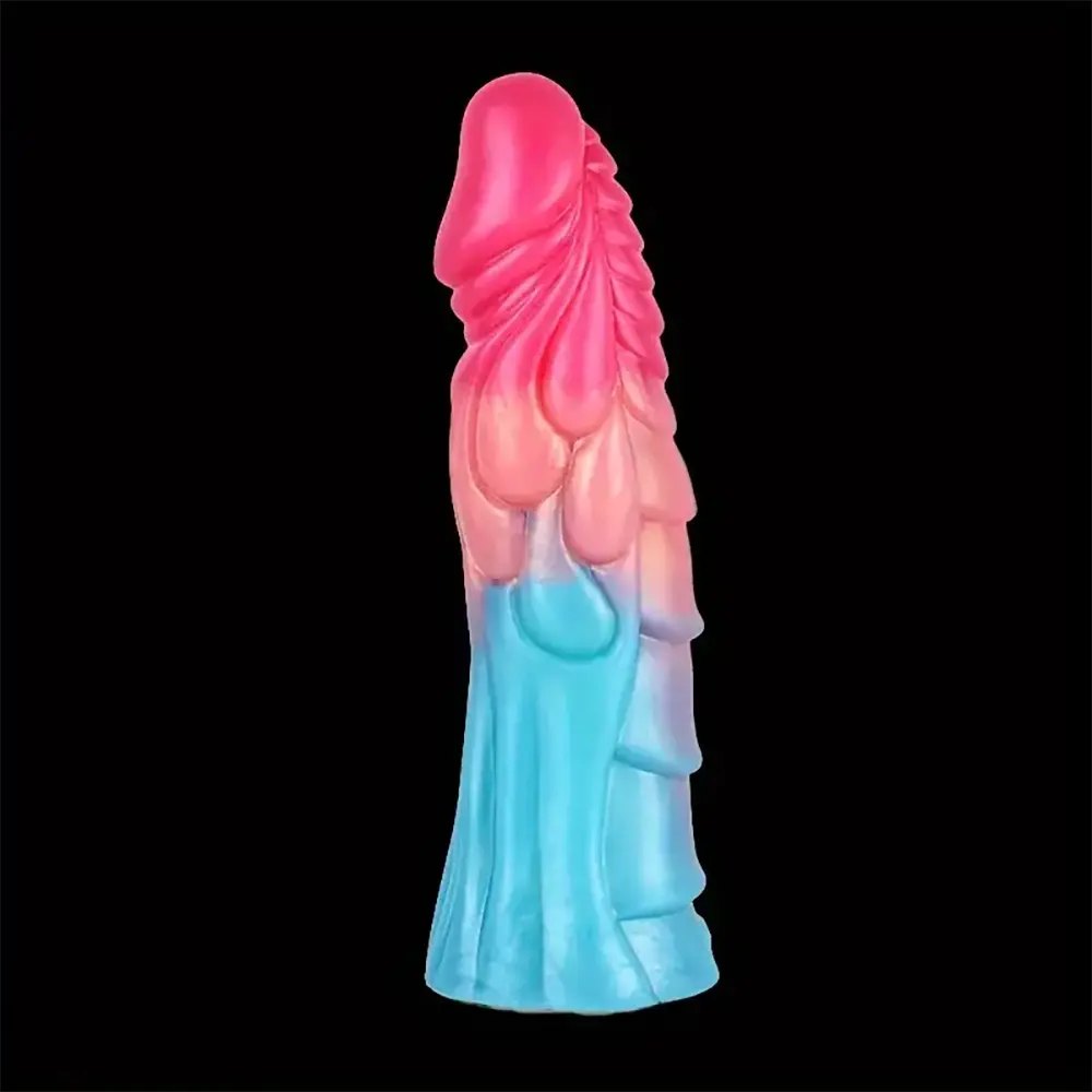Spiked Silicone Penis Extension Sleeve - Textured Penis Sleeve