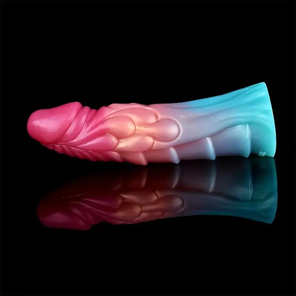 Spiked Silicone Penis Extension Sleeve - Textured Penis Sleeve