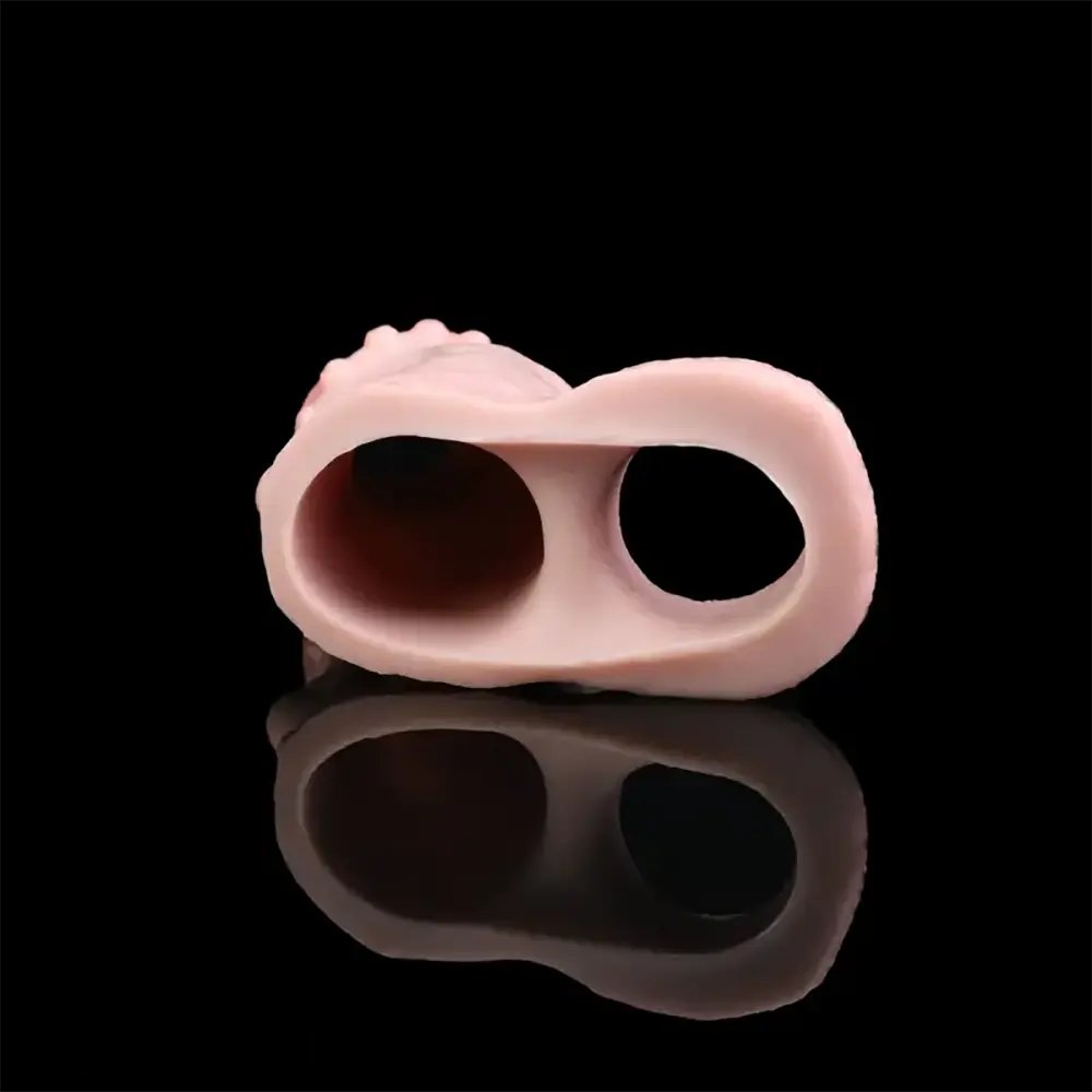 Spiked Silicone Penis Sleeve - Realistic Cock Extender Sheath