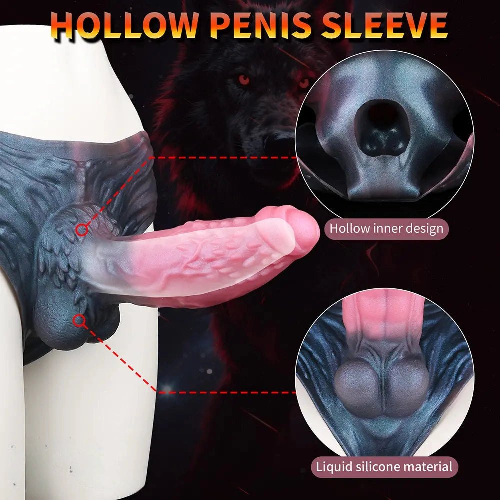 Spiked Strap-On Harness Pants Dildo - Strap On Harness Dildo