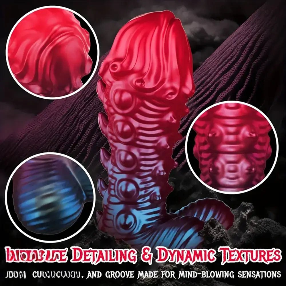 Spiked Tentacle Fantasy Dildo - Silicone Fantasy Dildo