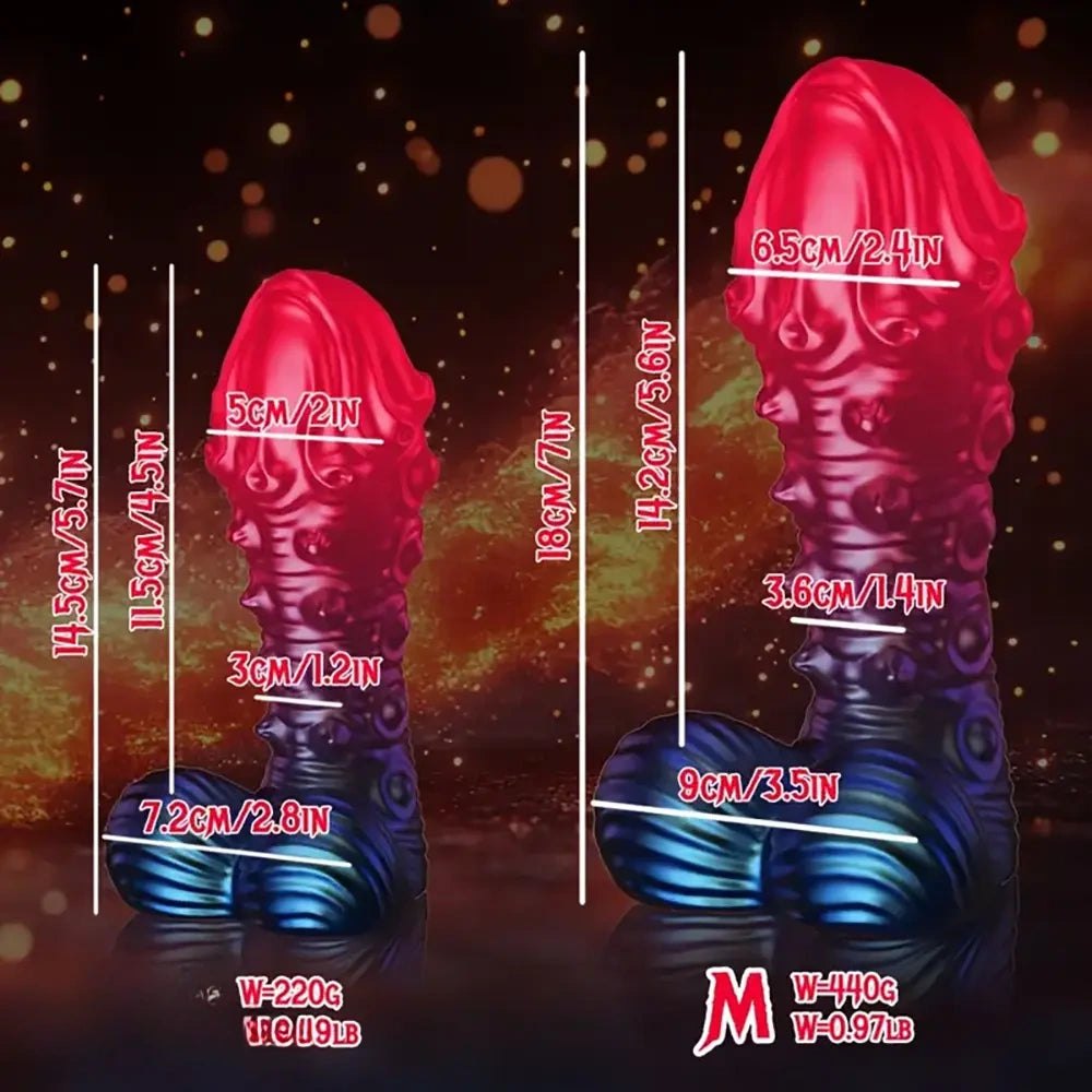 Spiked Tentacle Fantasy Dildo - Silicone Fantasy Dildo