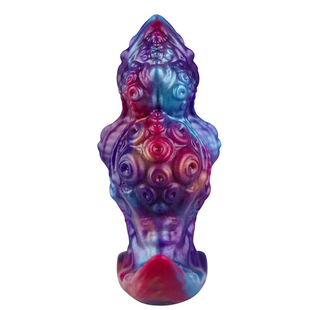 Spiked Tentacle Fantasy Dildo - Sharp Head Silicone Toy