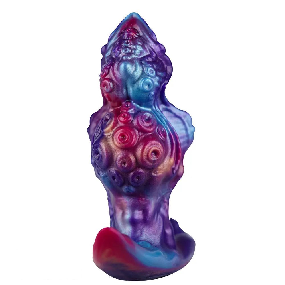 Spiked Tentacle Fantasy Dildo - Sharp Head Silicone Toy
