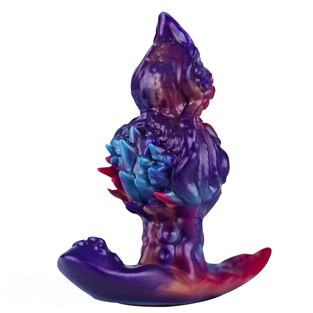 Spiked Tentacle Fantasy Dildo - Sharp Head Silicone Toy