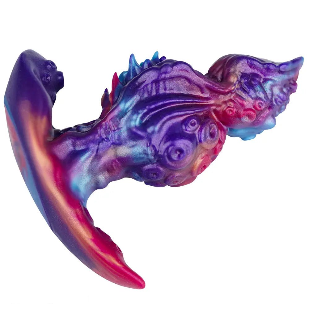 Spiked Tentacle Fantasy Dildo - Sharp Head Silicone Toy