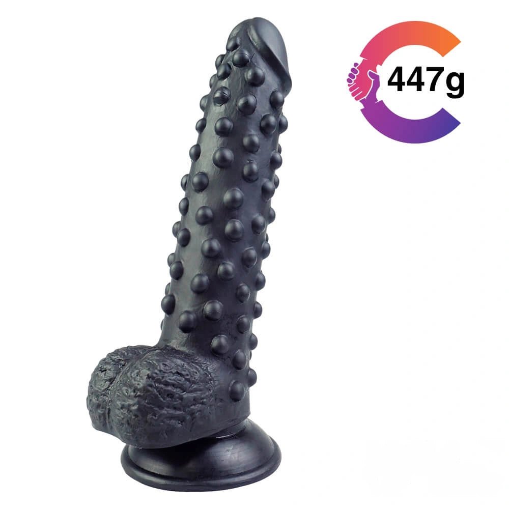 Spiked Texture Dildo 9.4 in - Textured Realistic Dildo