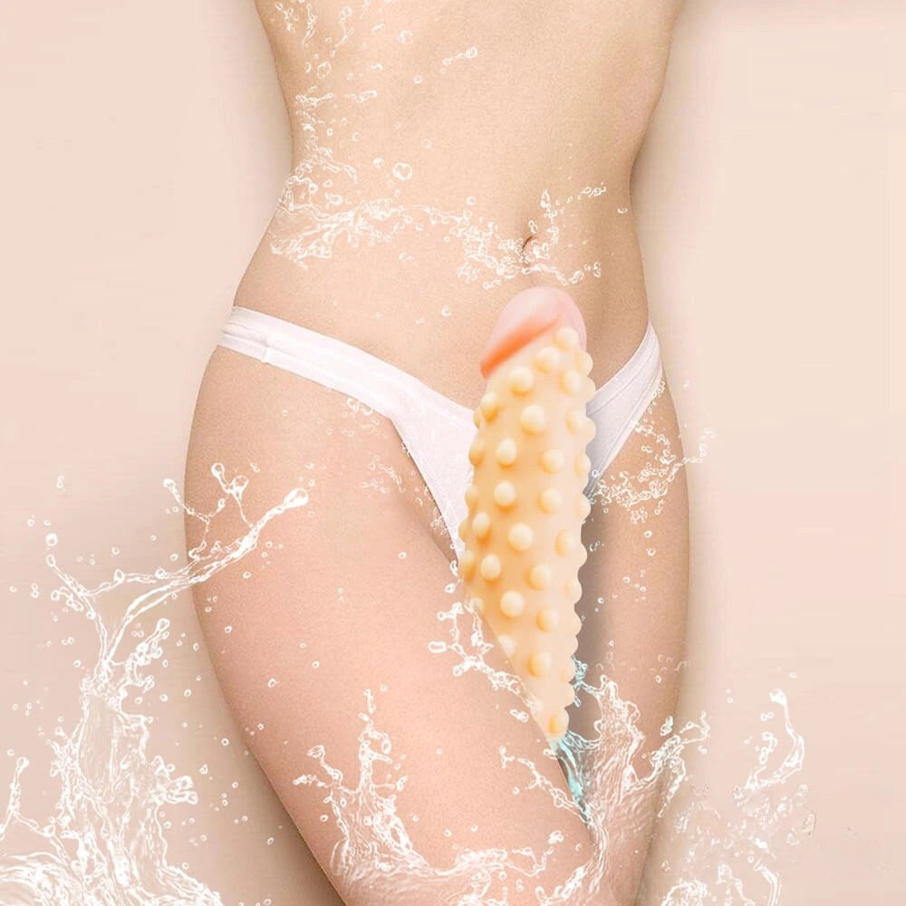 Spiked Texture Dildo 9.4 in - Textured Realistic Dildo