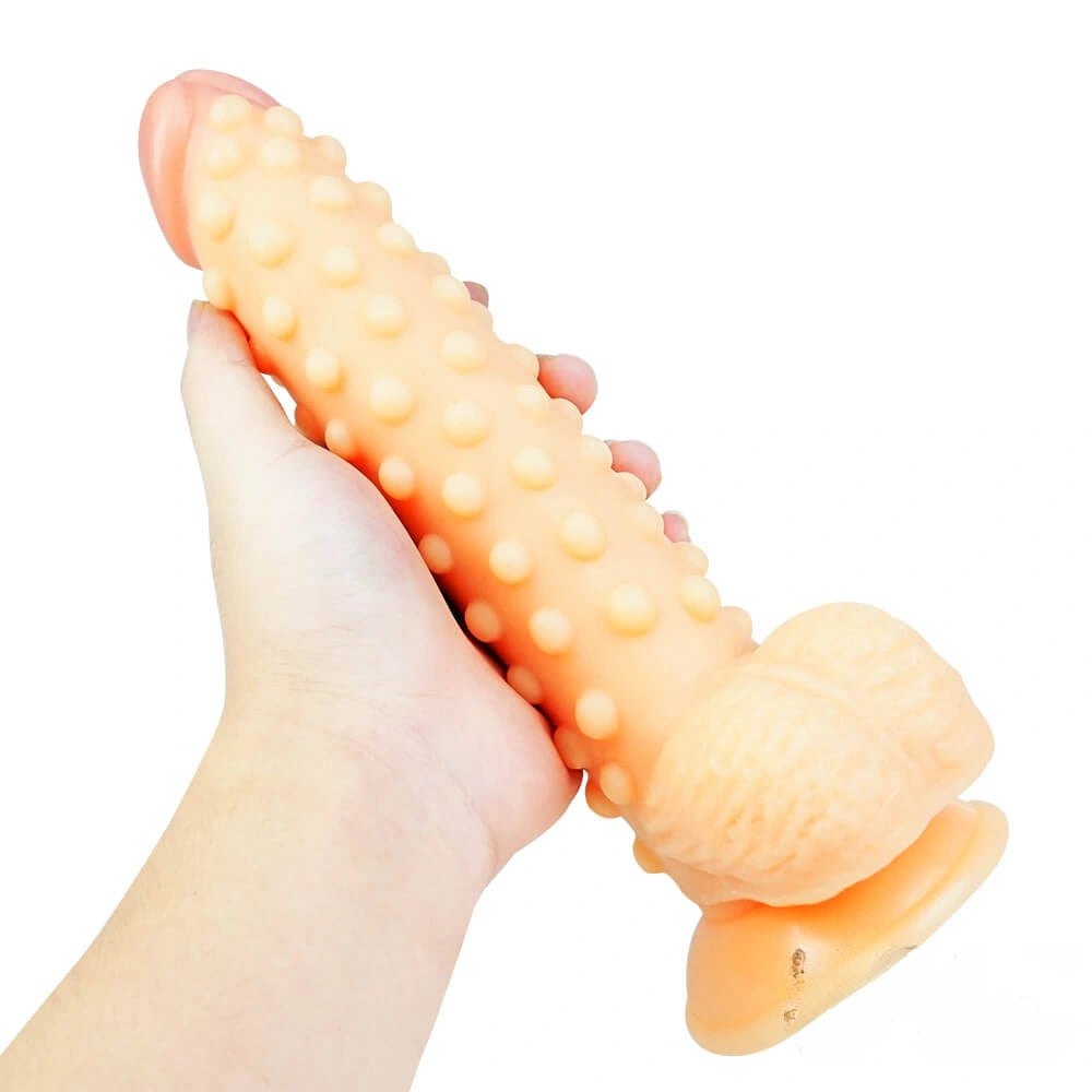 Spiked Texture Dildo 9.4 in - Textured Realistic Dildo