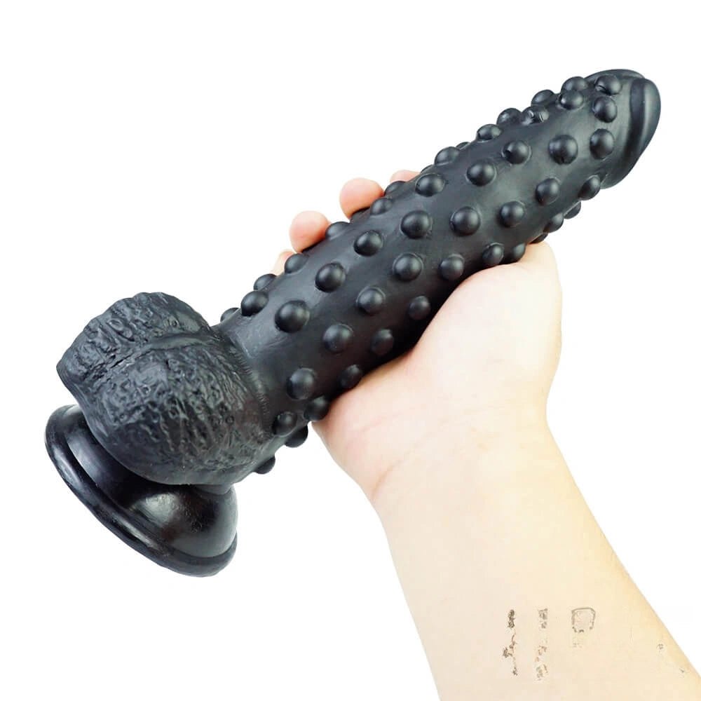 Spiked Texture Dildo 9.4 in - Textured Realistic Dildo