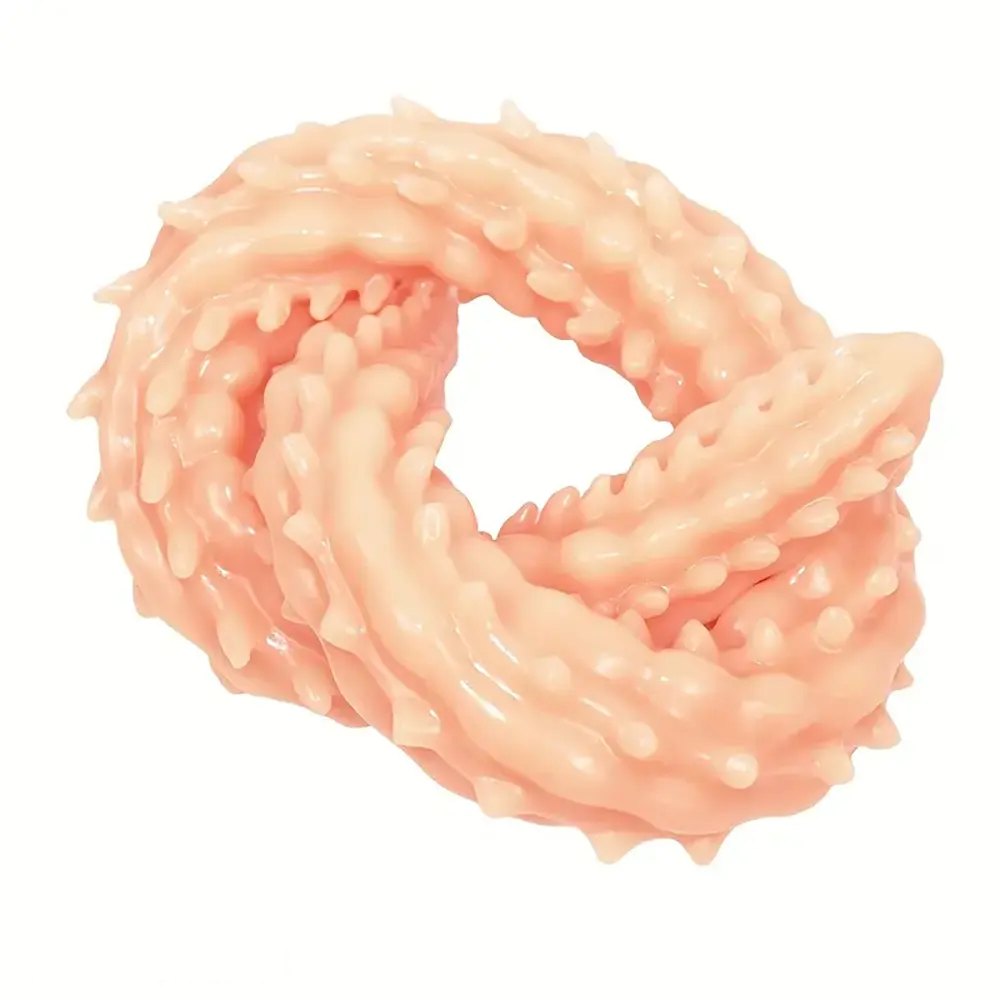 Spiked Wave Double Dildo - Realistic Dual Density Dildo