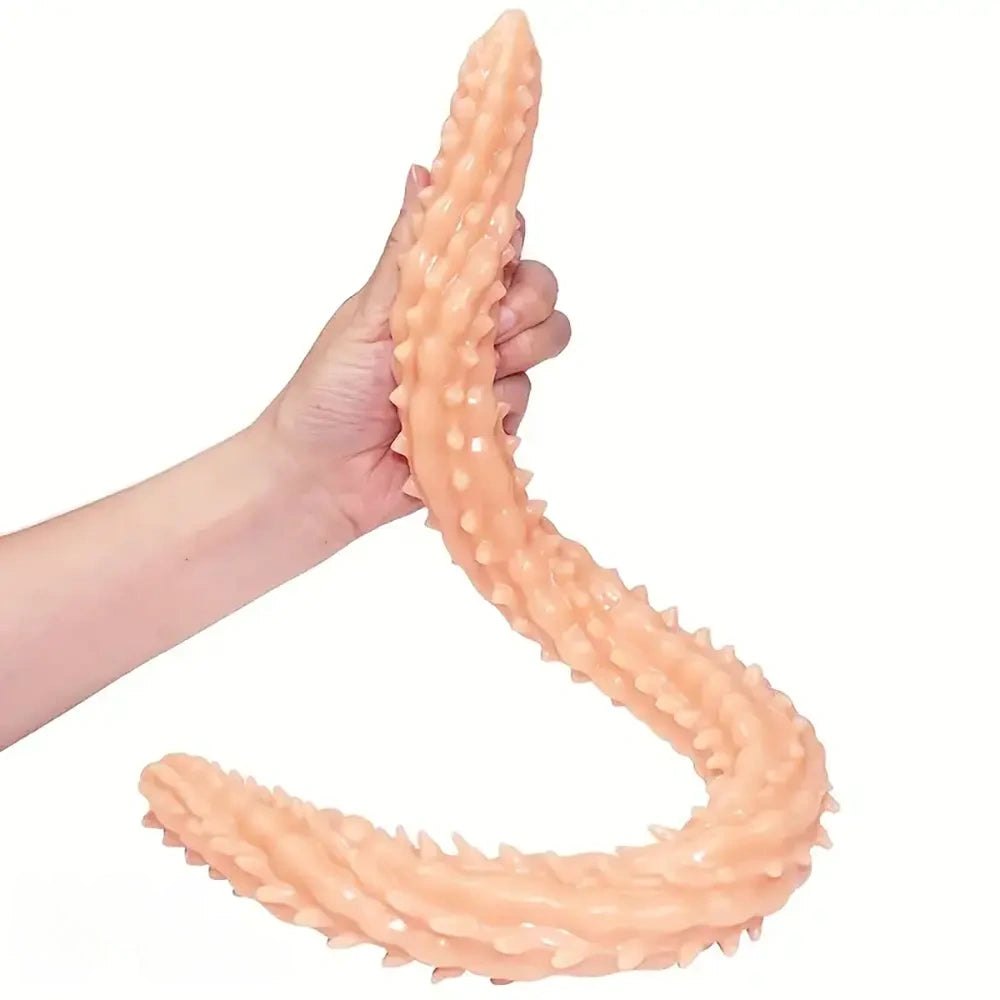 Spiked Wave Double Dildo - Realistic Dual Density Dildo