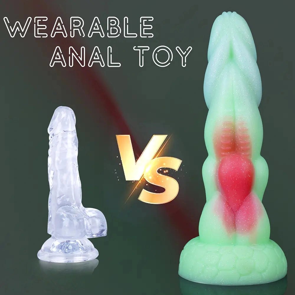 Spiral Alien G-Spot Dildo - Curved G-Spot Dildo