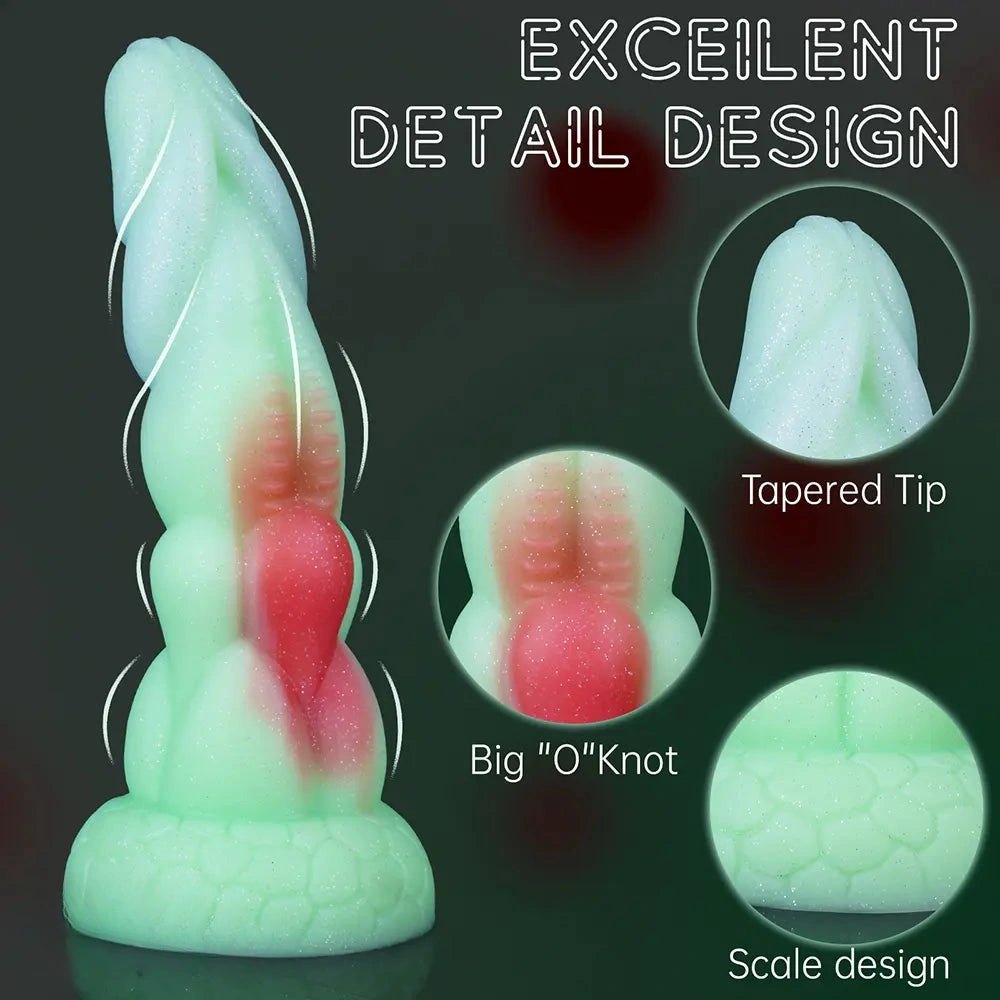 Spiral Alien G-Spot Dildo - Curved G-Spot Dildo