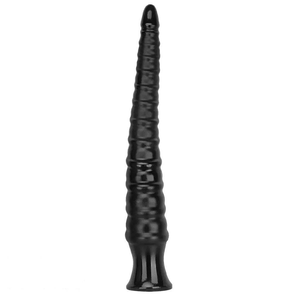 Spiral Anal Probe Dildo 29 in - Long PVC Expansion Toy