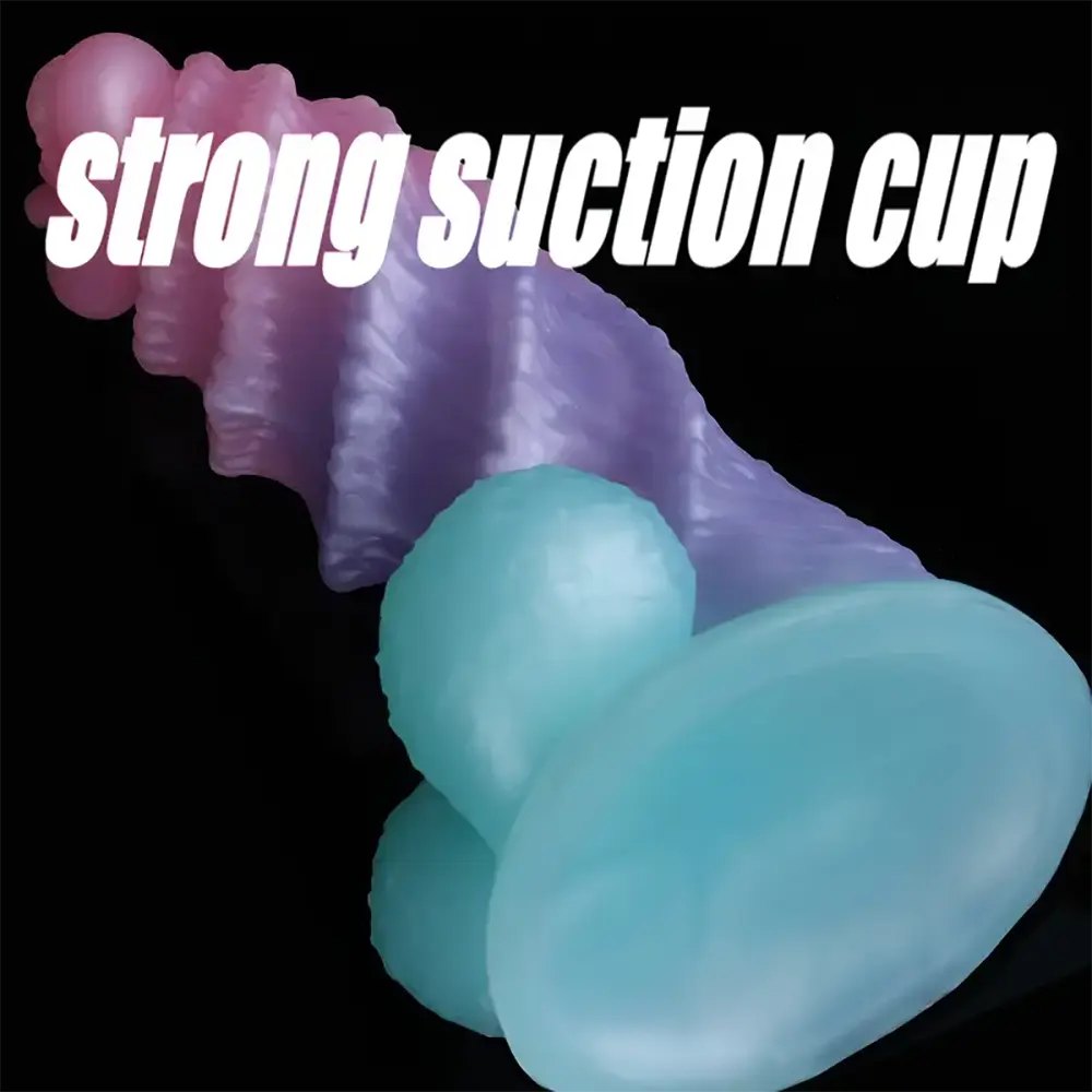 Spiral Fantasy Dildo 7.4 In - Silicone Monster Dildo