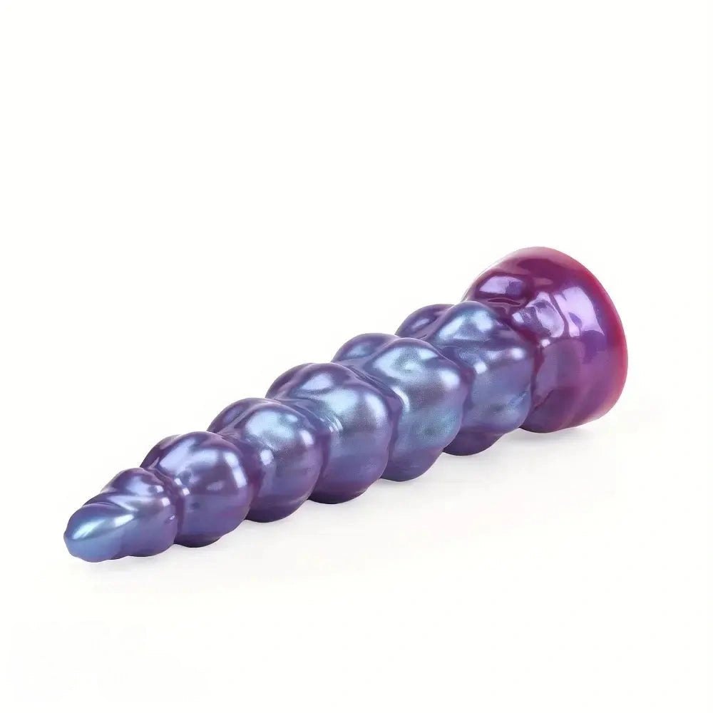 Spiral Horn Fantasy Dildo - Silicone Monster Dildo