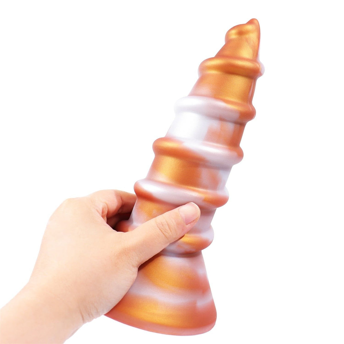 Spiral Screw Thick Anal Plug - Thick Silicone Anal Plug