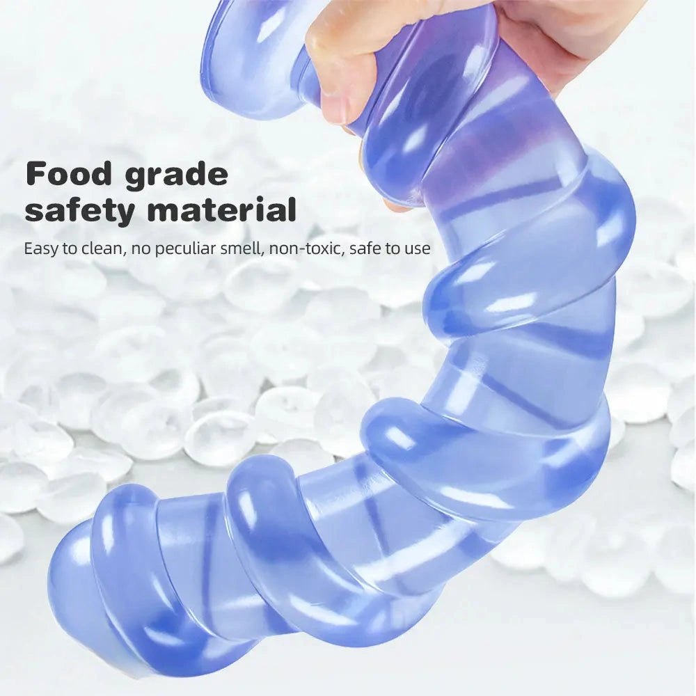 Spiral Suction Cup Dildo 13 in - Suction Cup Dildo